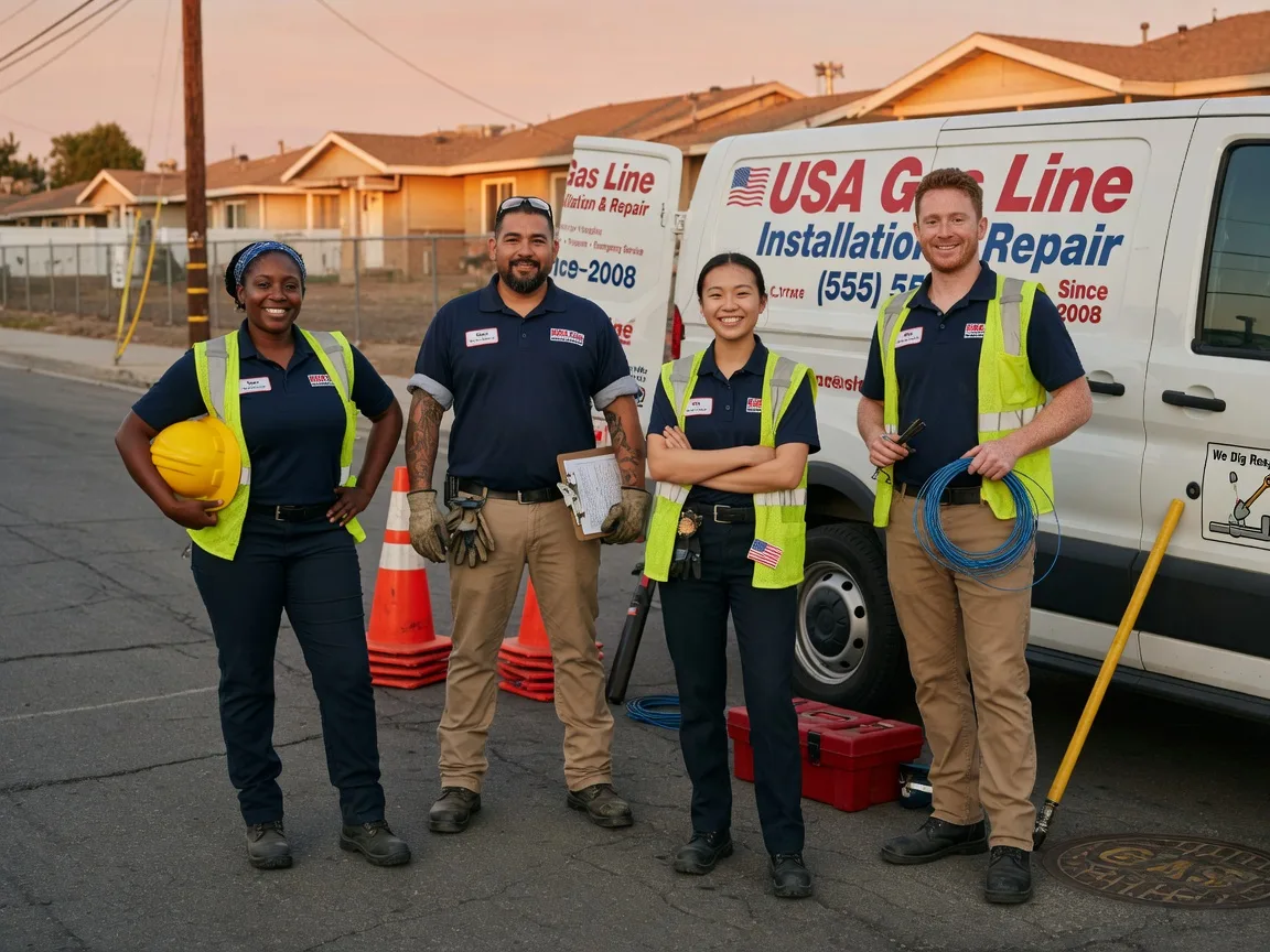 Gas Line Installation company in Bloomsbury, NJ